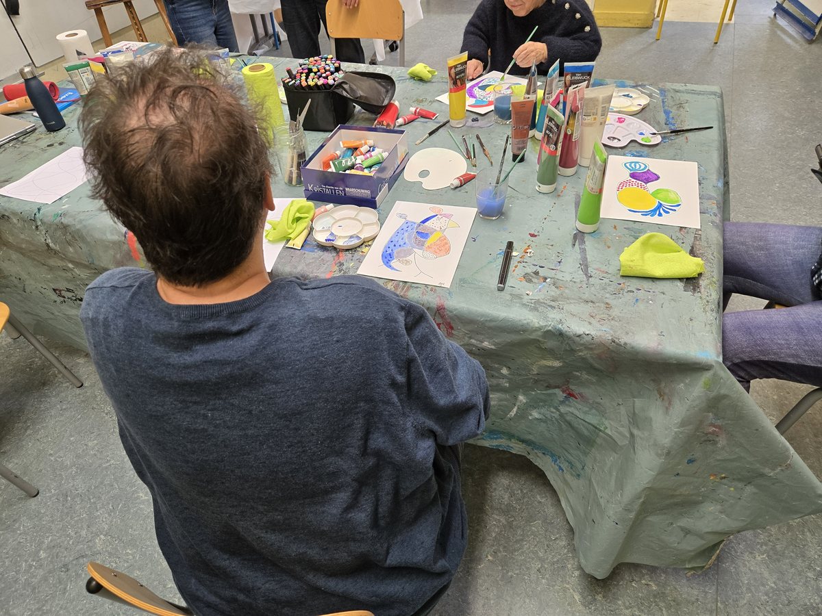Atelier art et bien-être, activité créative